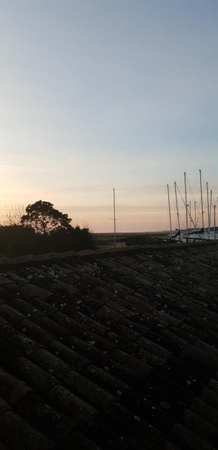 Grande Maison Charentaise Avec Vue Sur Le Chenal Superbes Couches De Soleil Sur L Estuaire De La Gironde! Mortagne-sur-Gironde Exteriér fotografie